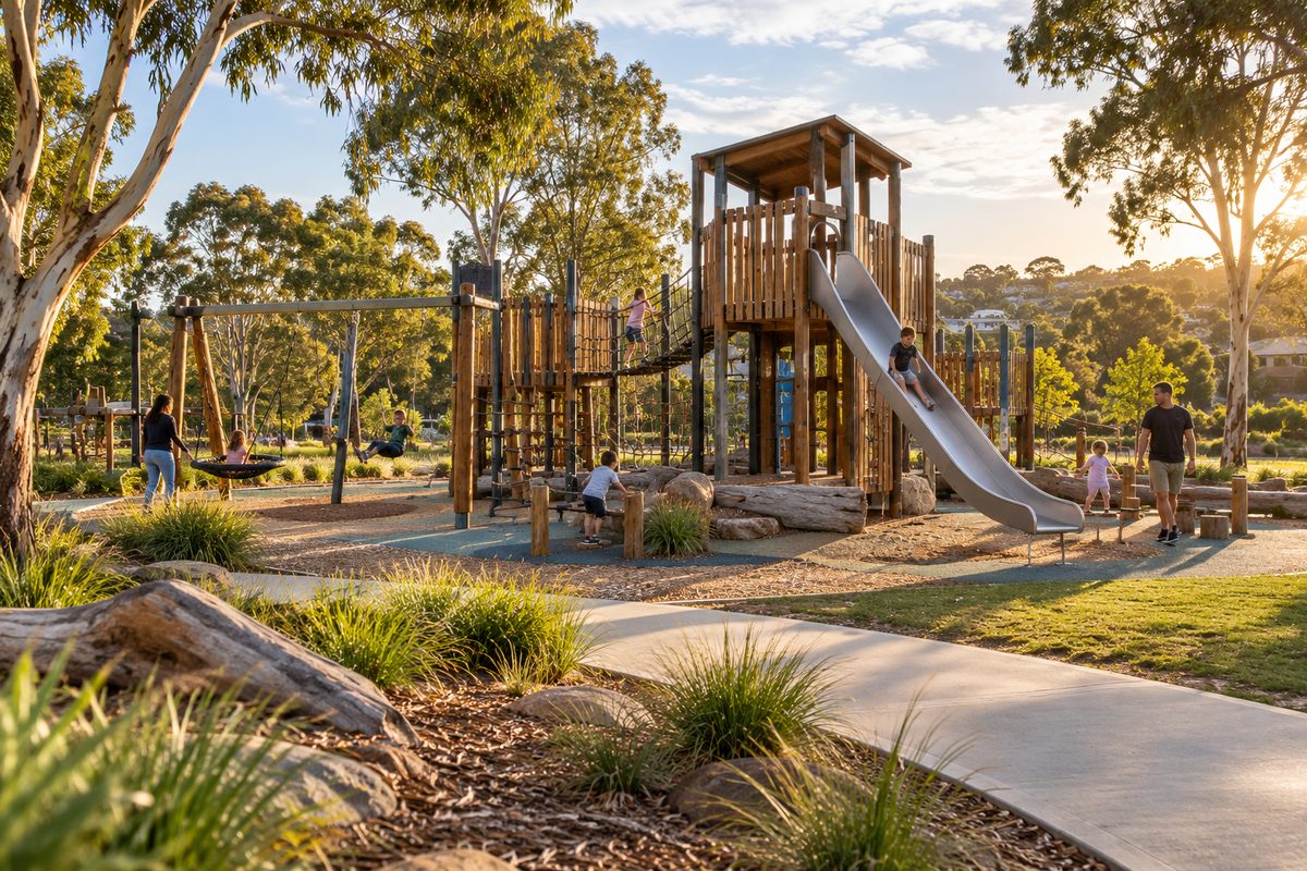pioneers park berwick playground guide