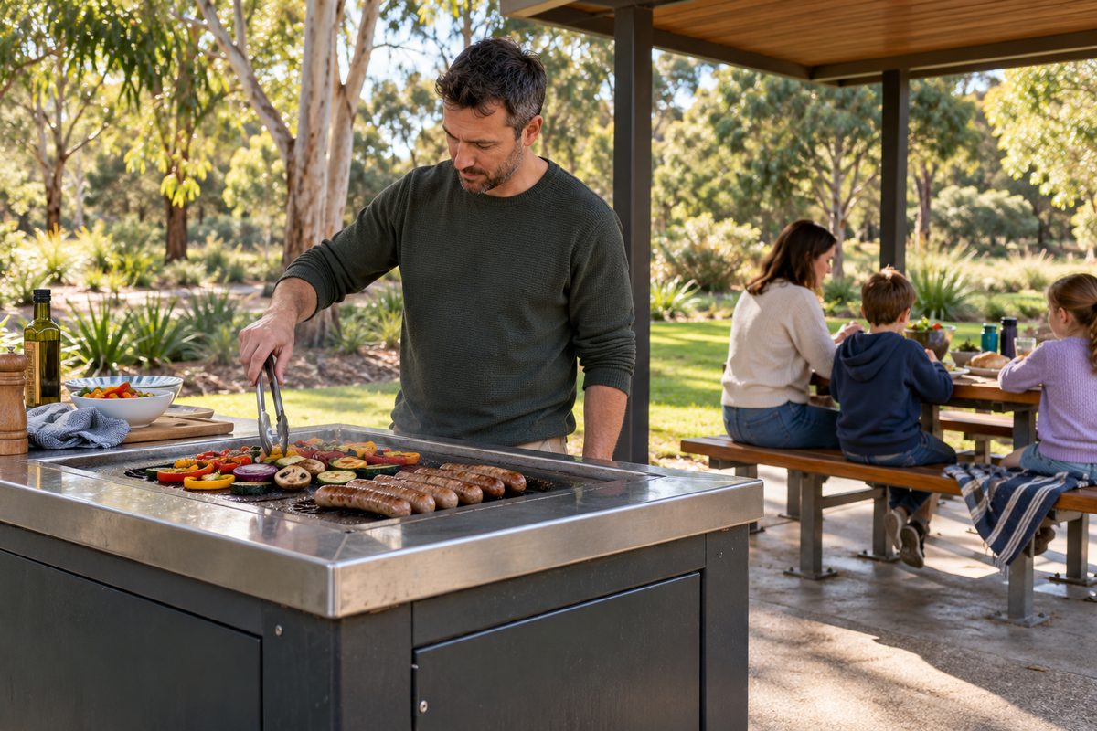 berwick parks with barbecue facilities