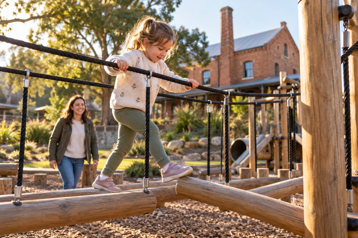 old cheese factory berwick playground guide
